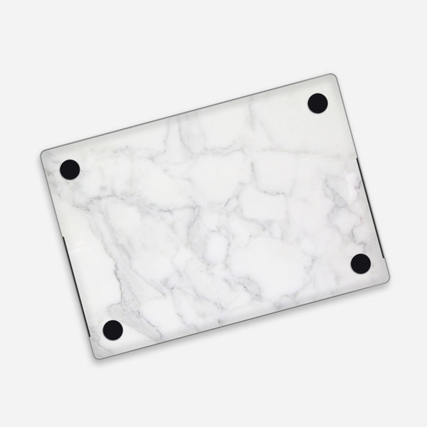 White Marble MacBook Pro Touch 16 Skin MacBook Pro 13 Cover MacBook Air Protective Vinyl skin Anti Scratch Laptop Top and Bottom Cover