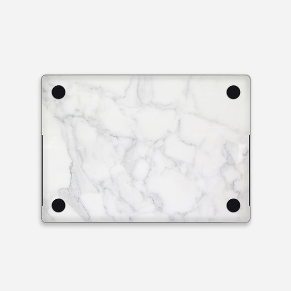 White Marble MacBook Pro Touch 16 Skin MacBook Pro 13 Cover MacBook Air Protective Vinyl skin Anti Scratch Laptop Top and Bottom Cover