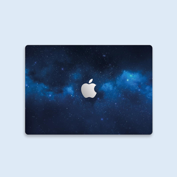 Blue Galaxy MacBook Pro Touch 16 Skin MacBook Air Cover MacBook Retina 12 Vinyl skin Anti Scratch Laptop Top and Bottom Cover