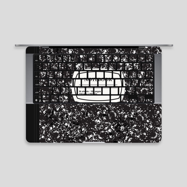 Composition Book MacBook Pro Touch 16 Skin MacBook Air Cover MacBook Retina Vinyl skin Anti Scratch Laptop Top and Bottom Cover