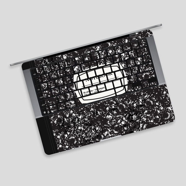 Composition Book MacBook Pro Touch 16 Skin MacBook Air Cover MacBook Retina Vinyl skin Anti Scratch Laptop Top and Bottom Cover