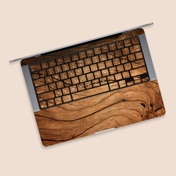 Real Wood Keyboard MacBook Pro Touch 16 Skin MacBook Pro 13 MacBook Air Protective Vinyl skin Anti Scratch Laptop Cover