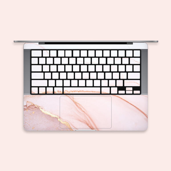 Pink Marble Keyboard MacBook Pro Touch 16 Skin MacBook Air Cover MacBook Retina 12 Protective Vinyl skin Anti Scratch Laptop Cover