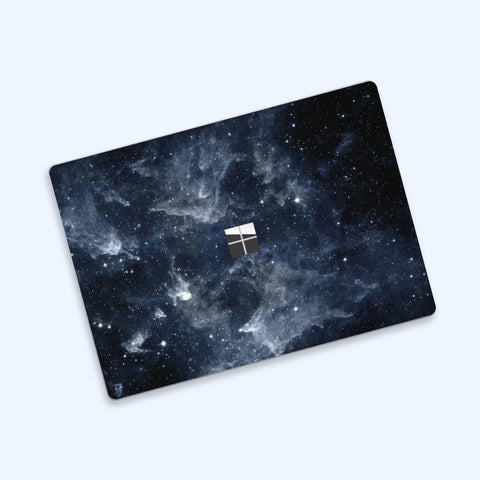 Black Universe Surface Laptop Skin | Microsoft Surface Book Skin | Surface Laptop Protector Cover Top and Bottom 3M Vinyl Skin