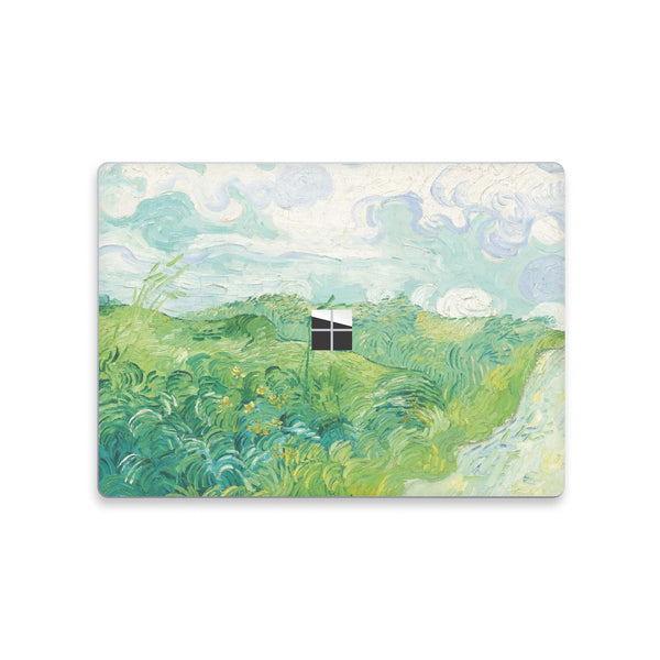 Green wheat Surface Laptop Go 12.4" Skin Microsoft Laptop Stickers Decals Top and Bottom Skin
