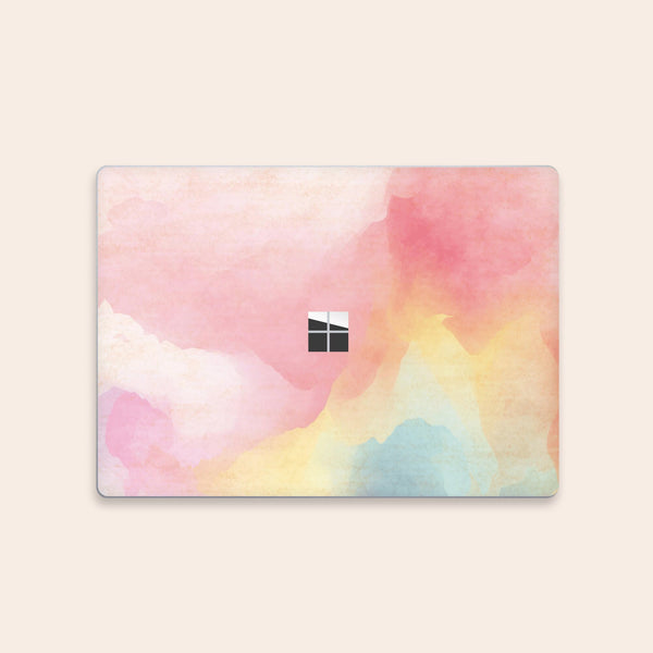 Surface Laptop Sticker Top Microsoft Surface Skin  Bottom Decal Protector Cover WaterPink Surface Book Skin