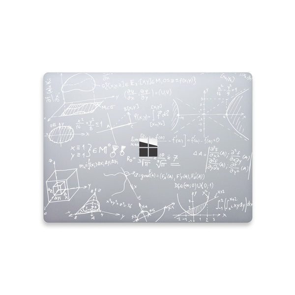 Microsoft Surface Laptop Skin Top Sticker Mad Math Bottom Decal Protector Cover Surface Book Skin