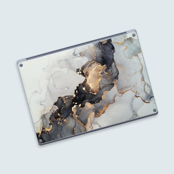 Laptop Stickers Microsoft Surface Book 3 Skin Gold Marble Stickers Bottom Decal Protector Cover Surface Laptop 3 Skin