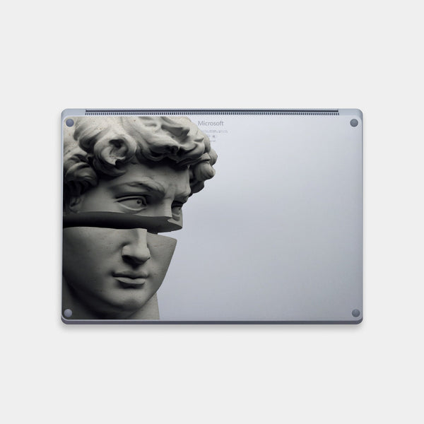 David Statue Face Laptop Stickers Microsoft Surface Book Skin Surface Laptop Protector Cover Top and Bottom 3M Skin