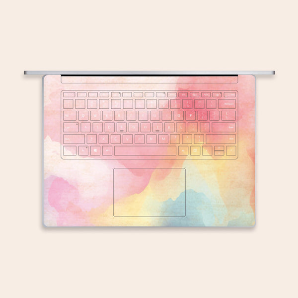 Surface Laptop Go 12.4" Skin Microsoft Laptop Stickers Pink Decals US Keyboard Skin