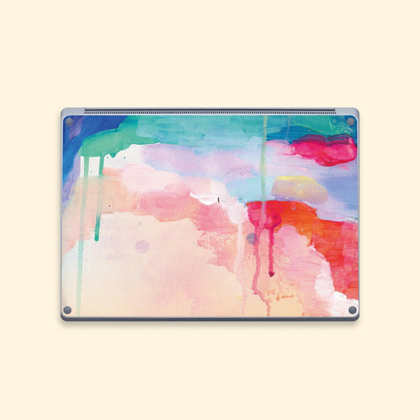 New Microsoft Surface Laptop Surface Book Sticker Top Surface Skin WaterColor Bottom Decal Protector Cover