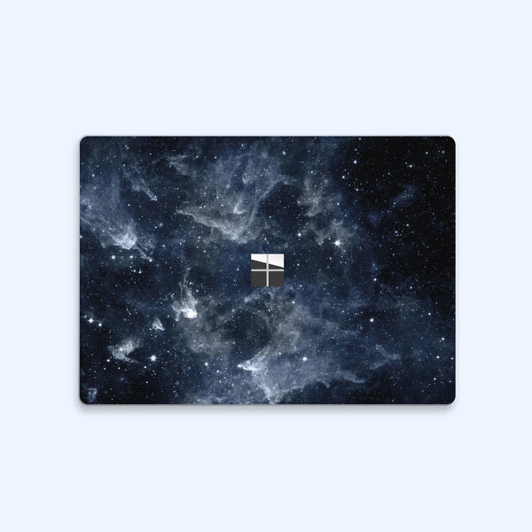 Black Universe Surface Laptop Skin | Microsoft Surface Book Skin | Surface Laptop Protector Cover Top and Bottom 3M Vinyl Skin