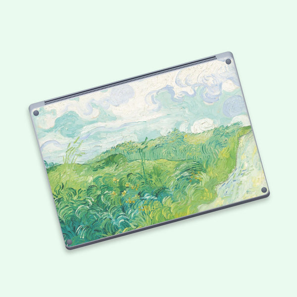 Green wheat Surface Laptop Go 12.4" Skin Microsoft Laptop Stickers Decals Top and Bottom Skin