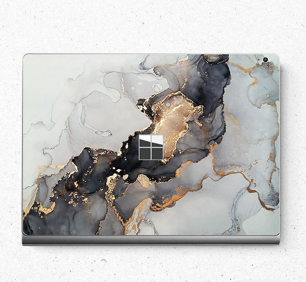 Laptop Stickers Microsoft Surface Book 3 Skin Gold Marble Stickers Bottom Decal Protector Cover Surface Laptop 3 Skin