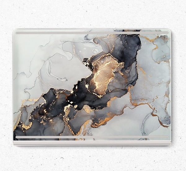 Laptop Stickers Microsoft Surface Book 3 Skin Gold Marble Stickers Bottom Decal Protector Cover Surface Laptop 3 Skin