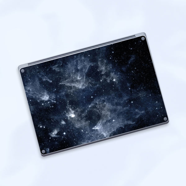 Surface Laptop Go 12.4" Skin Microsoft Laptop Stickers Black Universe Stickers Top and Bottom Skin