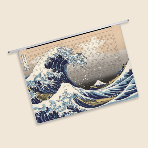 Microsoft Surface Book Decal The Great Wave off Kanagaw Keyboard sticker Surface Book 2 13 skin Surface Book 3 15