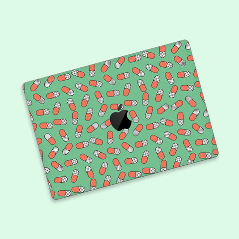 Capsule Canvas MacBook Pro 16 Skin,  MacBook Aesthetics Skin, Uniquely Designed Ultra-Thin Laptop Skin Stickers for Personalized Protection