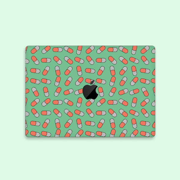 Capsule Canvas MacBook Pro 16 Skin,  MacBook Aesthetics Skin, Uniquely Designed Ultra-Thin Laptop Skin Stickers for Personalized Protection