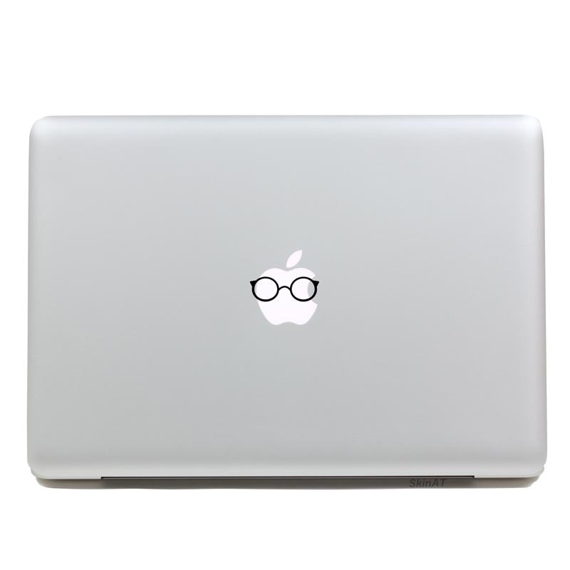 Glass Geek Stickers MacBook Air 13 Skin MacBook Pro Decal MacBook Pro Skins Black Cut MacBook Skin MacBook Sticker Laptop Stickers Skins