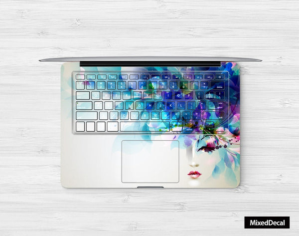 Flower Girl Keyboard MacBook Pro Touch 16 Skin MacBook Pro 13 Cover MacBook Air Protective Vinyl skin Anti Scratch Laptop Cover