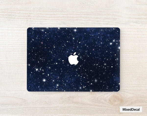Starry Sky MacBook Pro Touch 16 Skin MacBook Pro 13 Cover MacBook Air Protective Vinyl skin Anti Scratch Laptop Top and Bottom Cover