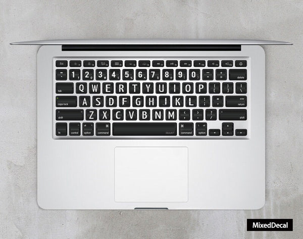 MacBook Pro keyboard Decal sticker Mac Laptop Skin MacBook Pro 16 Keyboard Skin MacBook Stickers MacBook Cover