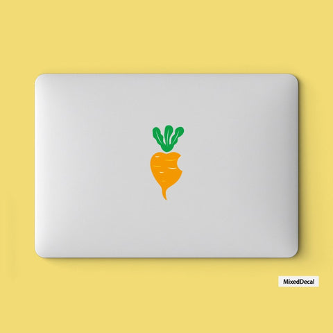 MacBook Pro Decal  Air sticker Laptop  vinyl skin Partial surface Decor cover Carrot (Choose different version)